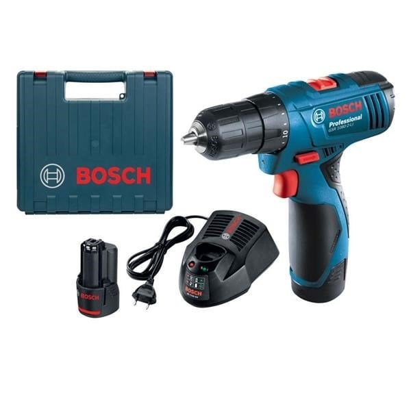 Bosch GSR 1080-2-Li Delme Vidalama 2 Akülü 10.8V 1.5Ah