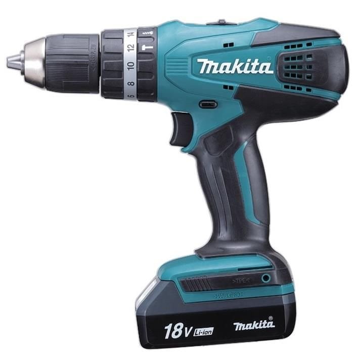 Makita HP457DWE 18v-1,1ah Li-Ion Akülü Darbeli Matkap Vidalama