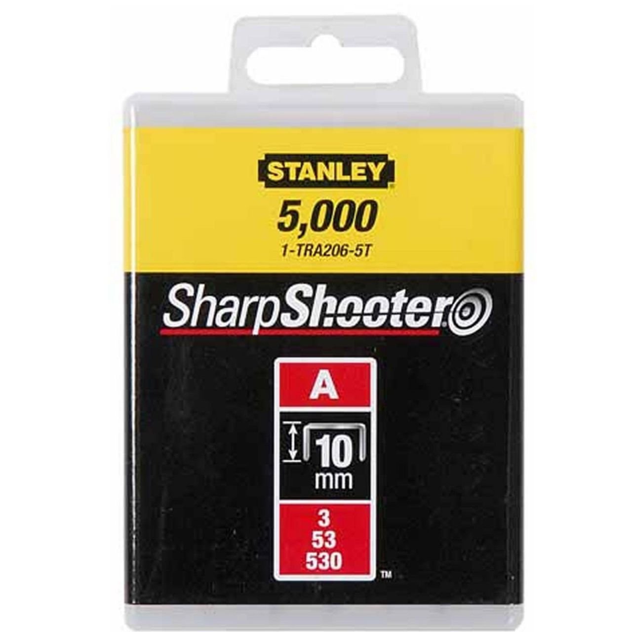 STANLEY Hafif Hizmet Tipi Zımba Tel Seti 10 mm (5000 Adet)