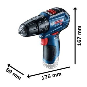 Bosch GSB 12V-30 Akülü Darbeli Vidalama + 39 Parça Aksesuar Seti