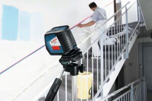 Bosch GLL 2-50 Çapraz Çizgili Hizalama Lazeri + BT 150 Tripod