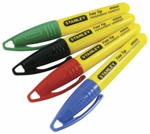 STANLEY 1-47-329 İşaretleme Kalemi (Mini Renkli)