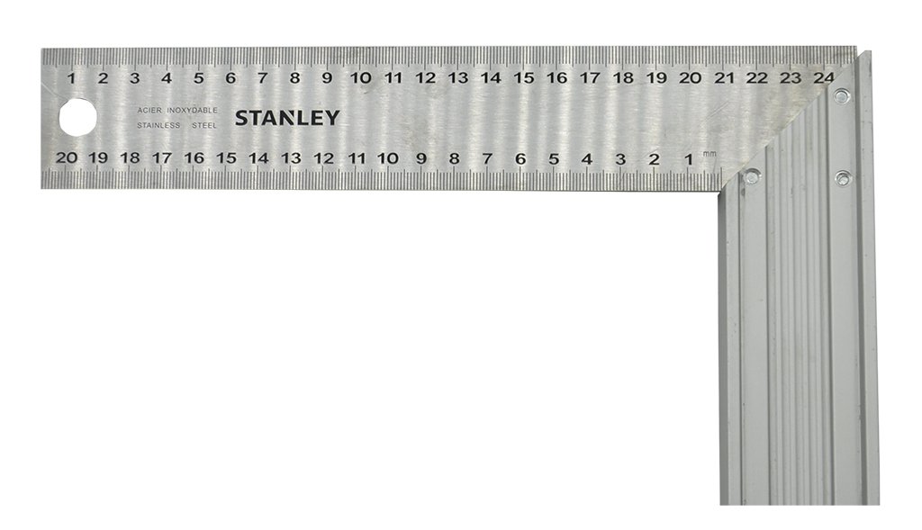 STANLEY 1-45-685 Marangoz Çelik Gönye 250x140 mm