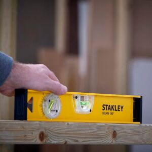 Stanley 1-42-919 Pro 180 I-Beam Üç Tüplü Su Terazisi 40 cm