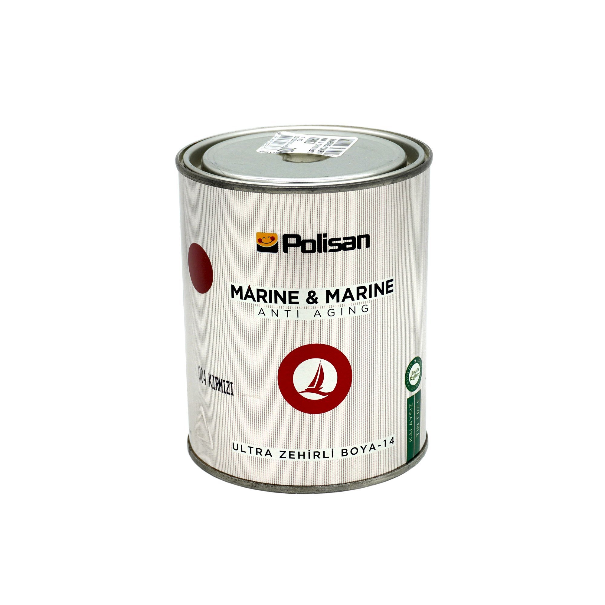 Polisan Marine&Marine Anti Aging Ultra Zehirli Boya Kırmızı 1 Kg