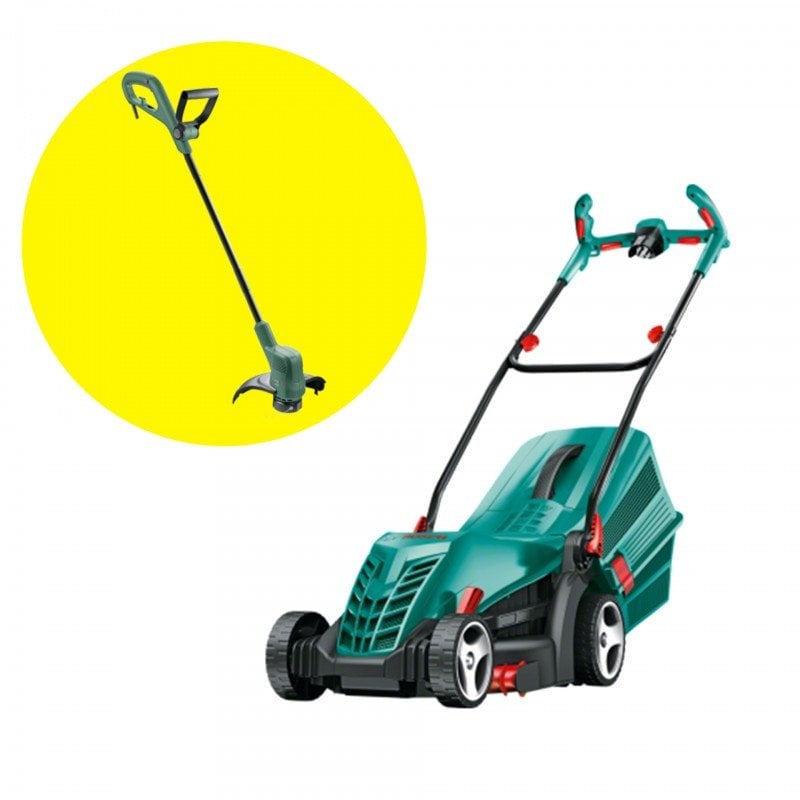 Bosch ARM 34 + EasyGrassCut 23 Çim Biçme Makinası Seti