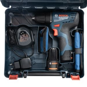 Bosch GSR 120-LI Çift Akülü Vidalama 12V 2Ah + 23 Parça Aksesuarlı