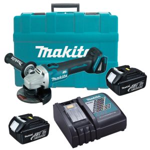 Makita DGA454RFE Li-ion Akülü Avuç Taşlama 115 mm