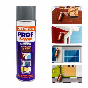 Polisan Prof S-WW Su Yalıtım Spreyi 500 ml - Beyaz