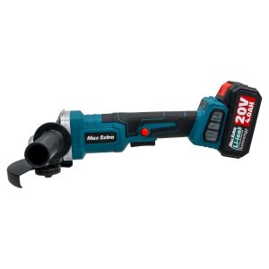 Max Extra MXP6890 Çift Akülü Kömürsüz Avuç Taşlama 20V 4Ah 115mm