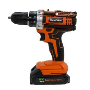 Max Extra MX1815 Çift Akülü Matkap Vidalama 18V 1.5Ah