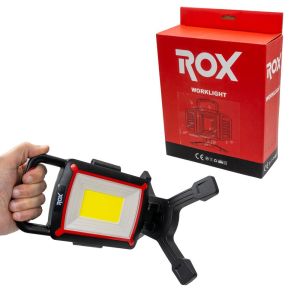 Rox 0225 Şarjlı Açı Ayarlı Projektör Çalışma Led Feneri 2000 Lm