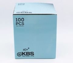 KBS 100'LÜ KUTU PLASTİK 40 MM 1 YILDIZ ANTRENMAN TOPU