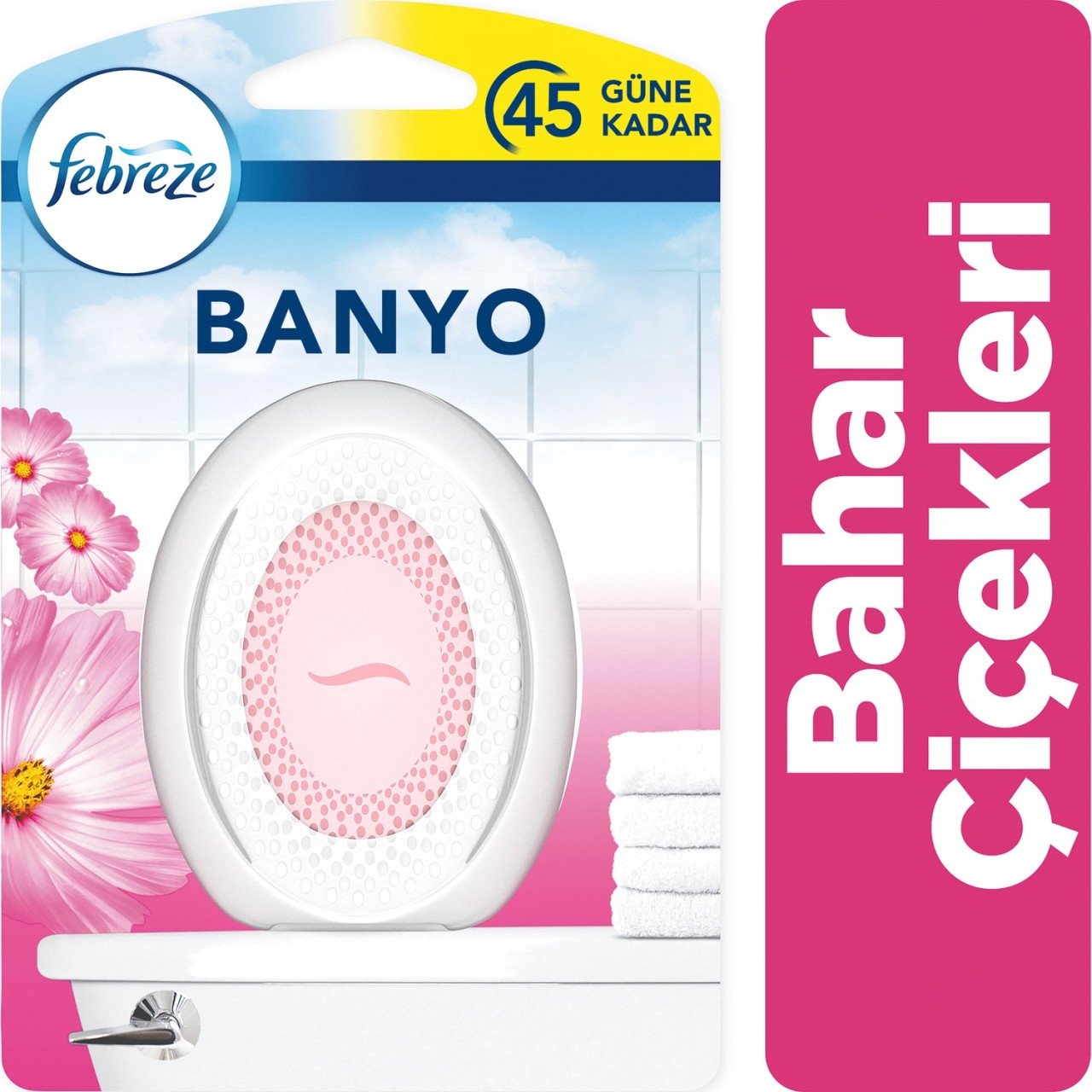 Febreze Hava Ferahlatıcı Banyo Oda Kokusu Bahar Çiçekleri