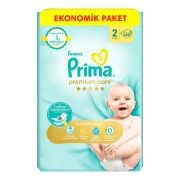 Prima Bebek Bezi Premium Care 2 Numara 60'lı 4-8 kg Ekonomik Paket