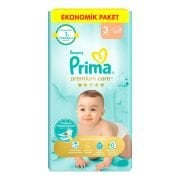 Prima Bebek Bezi Premium Care 3 Numara 52'li 6-10 Kg Ekonomik Paket