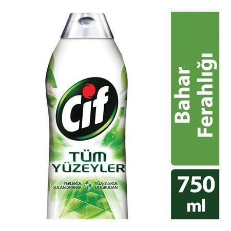 Cif Tüm Yüzeyler Bahar Ferahlığı 750 ml