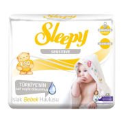 Sleepy Sensitive Islak Havlu 3x50'li