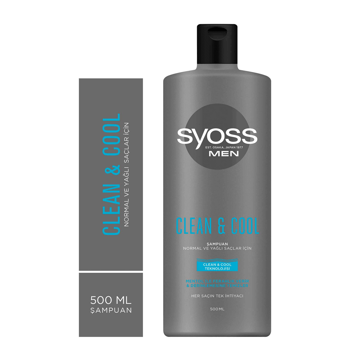 Syoss Men Clean & Cool Şampuan 500 ml