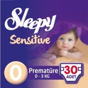 Sleepy Sensitive Prematüre 0 Beden - 40 Adet (0-3 Kg)