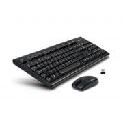 A4Tech 4100 Kablosuz Multimedya Q Klavye + Mouse Set