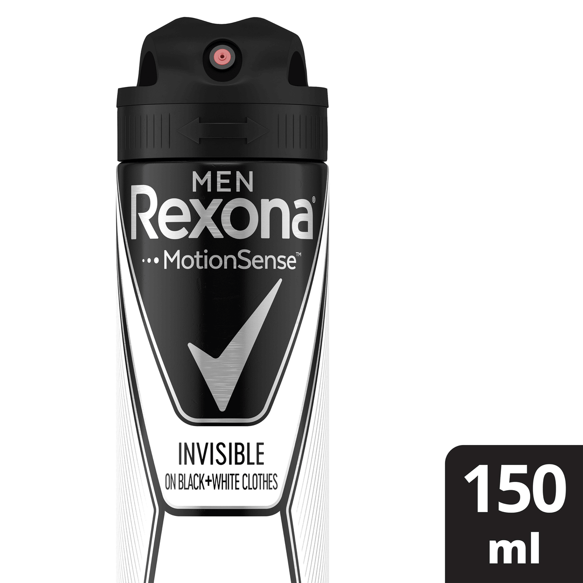 Rexona Men Invisible Black&White Deodorant Sprey 150 ml