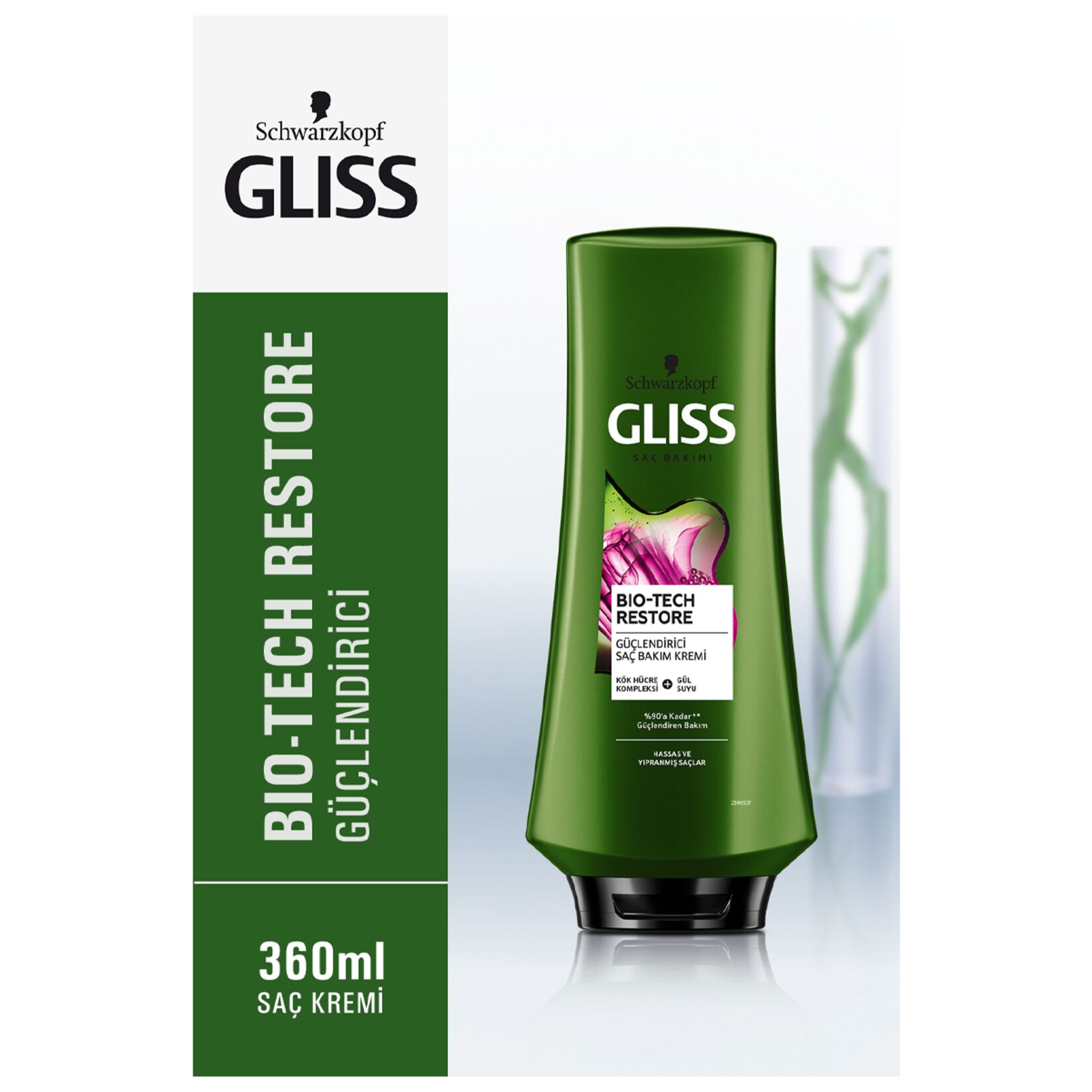 Gliss Bio-Tech Restore Güçlendirici Saç Kremi 360 ml