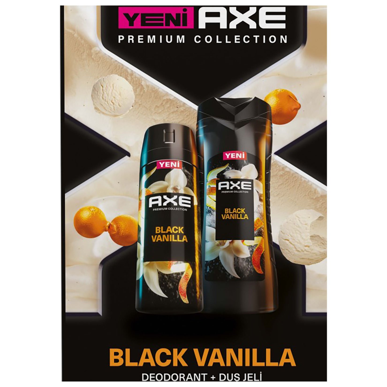 Axe Black Vanilla Deodorant 150 ml + Duş Jeli 300 ml