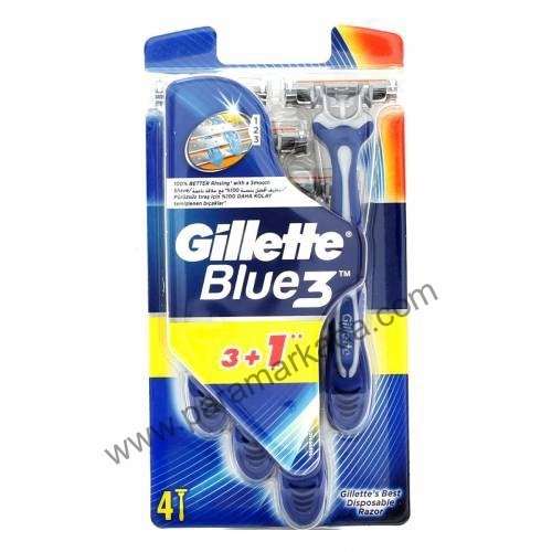 Gillette Blue3 Tıraş Makinesi Kullan At 4'lü