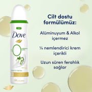 Dove Kadın 0 Alüminyum Salatalık ve Yeşil Çay Deodorant Sprey 150 ml