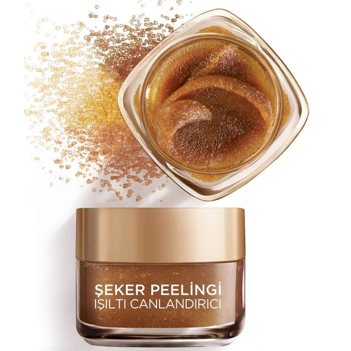 L'Oreal Paris Şeker Peelingi Işıltı Canlandırıcı 50 ml