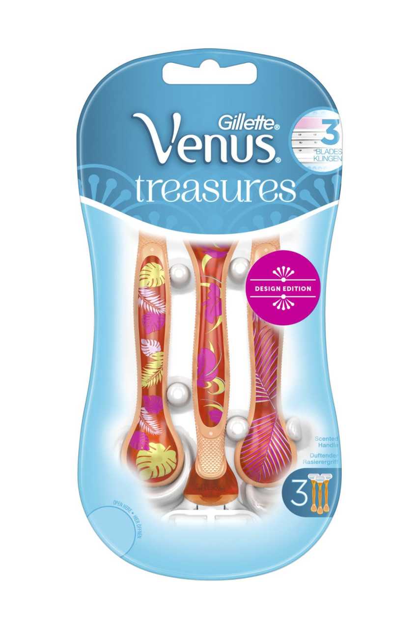 Gillette Venus Tıraş Makinesi Treasures - Turuncu