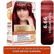 L'Oreal Paris Excellence Intense Saç Boyası 6.66 Yoğun Kızıl