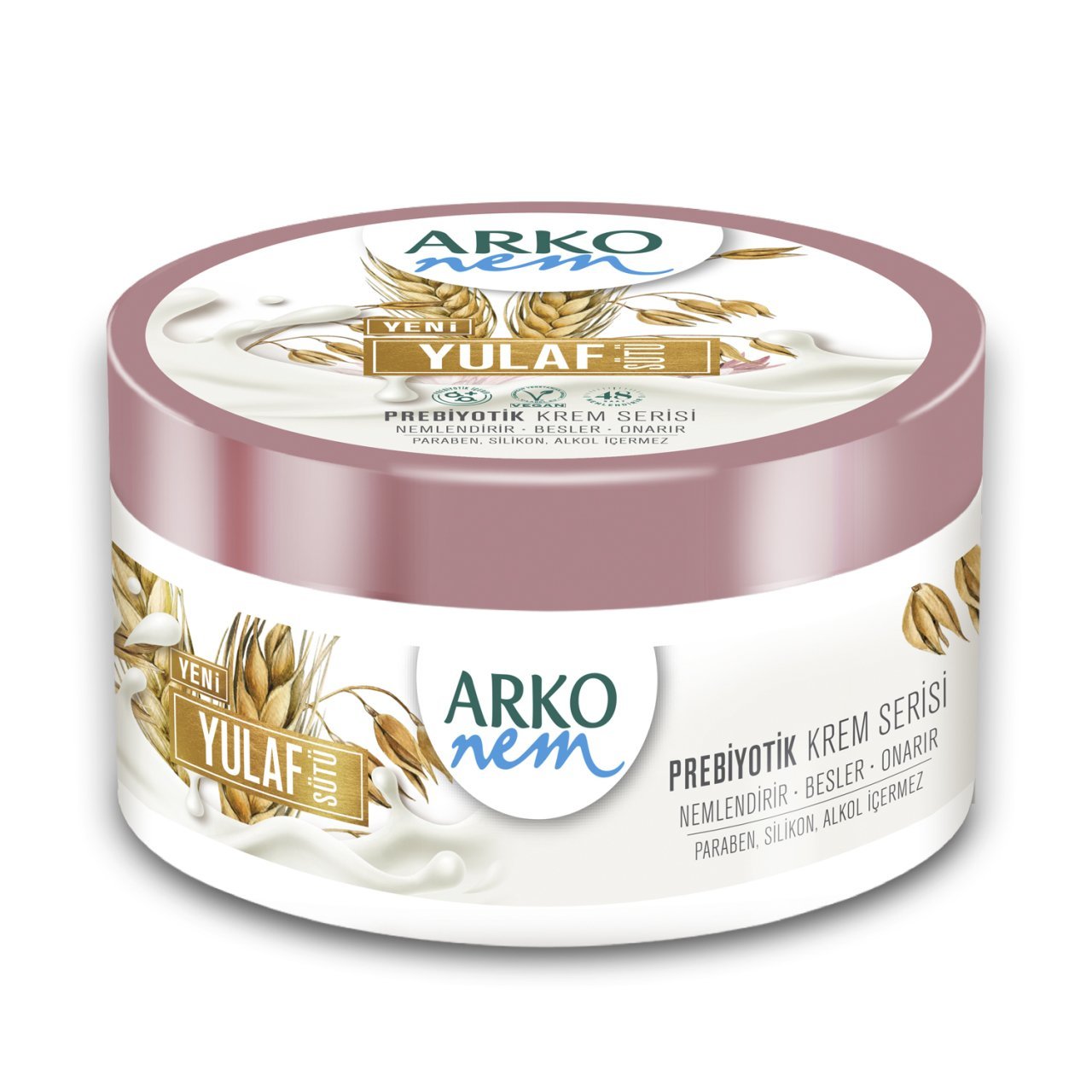 Arko Nem Prebiyotik Krem Serisi Yulaf Sütü 250 ml