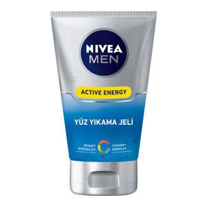 Nivea Men Active Energy Erkek Yüz Yıkama Jeli 100 ml
