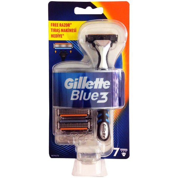 Gillette Blue3 Makina + 7 Yedek Başlık