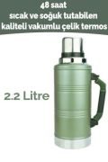 Gint 2.2 L 48 Saat Sıcaklık Garantili Vakumlu Paslanmaz Çelik Termos