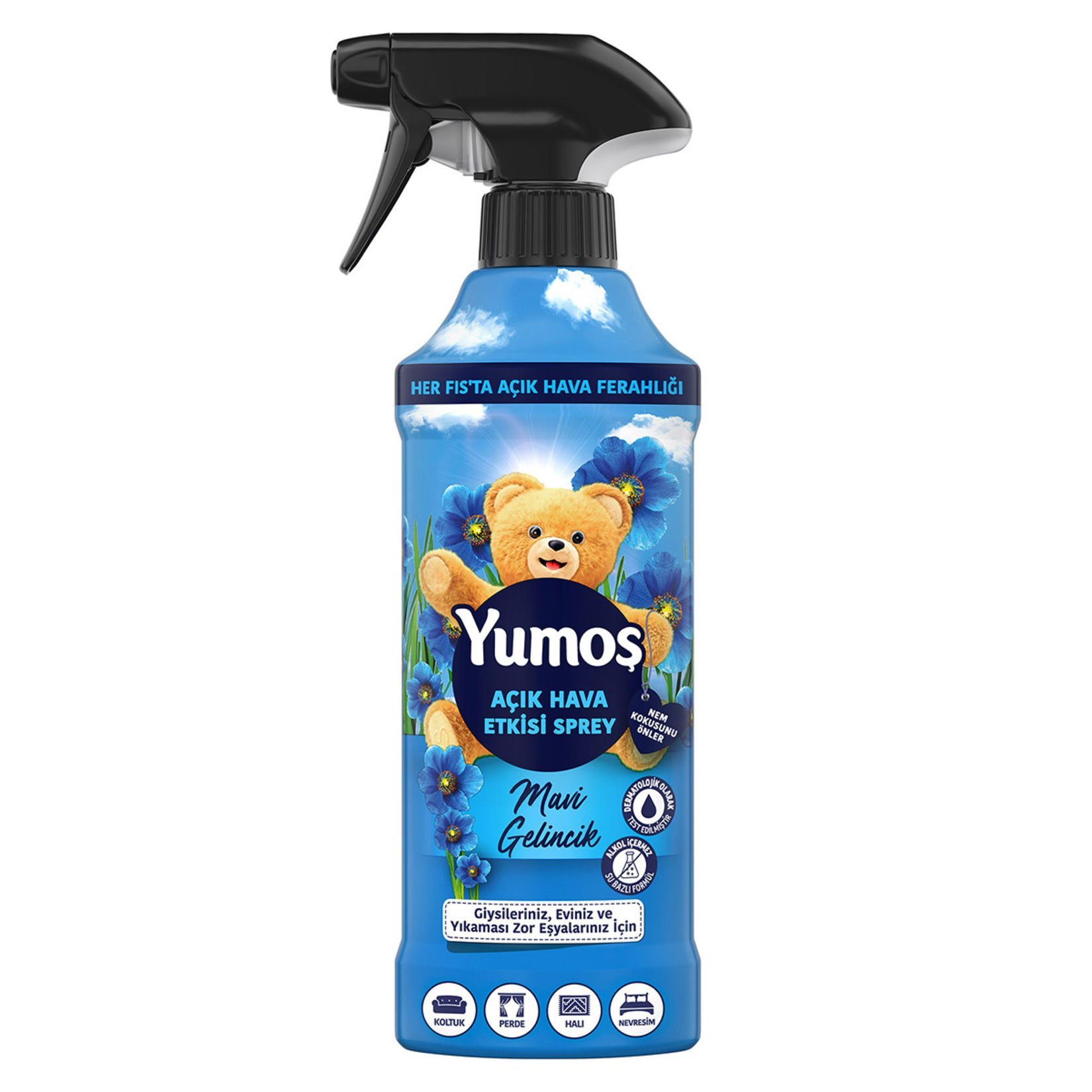 Yumoş Açık Hava Etkisi Sprey Mavi Gelincik 430 ml