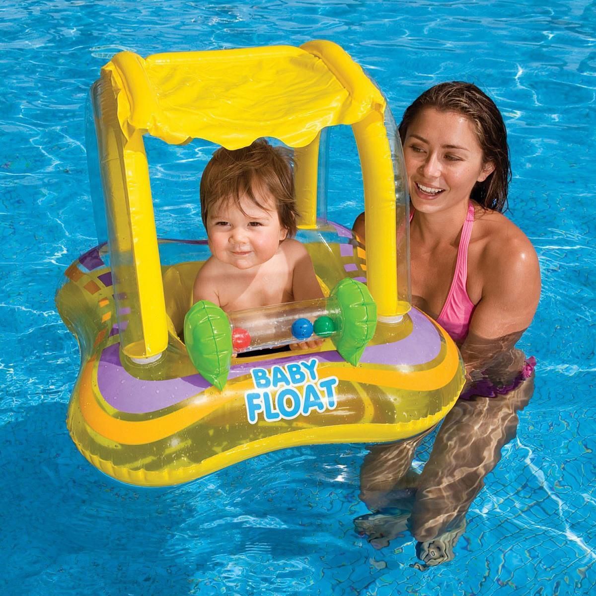 İntex Gölgelikli Bebek Simidi Baby Float
