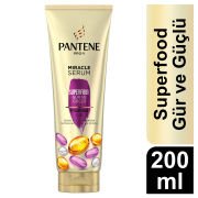 Pantene Miracle Superfood Gür ve Güçlü Serum 200 ml