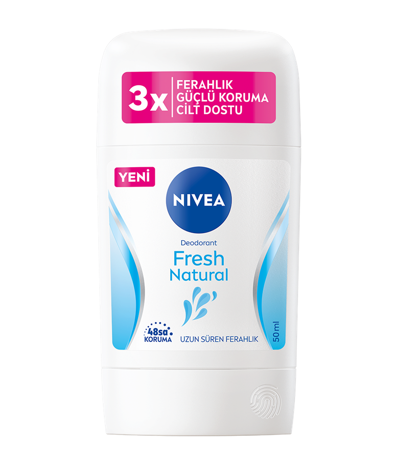 Nivea Kadın Stick Deodorant Fresh Natural 48 Saat Deodorant Koruması 50 ml