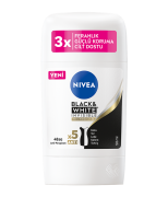 Nivea Kadın Stick Deodorant Black & White Invisible Ipeksi Pürüzsüzlük 48 Saat Anti-Perspirant Koruma 50 ml