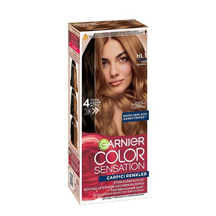 Garnier Color Sensation Saç Boyası HL1 Açık Kumral