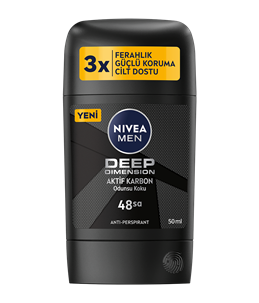 Nivea Men Erkek Stick Deodorant Deep Dimension 48 Saat Anti-Perspirant Koruma 50 ml