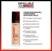 L’Oréal Paris Infaillible 32H Fresh Wear C Vitaminli Fondöten 145 Rose Beige