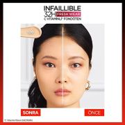 L’Oréal Paris Infaillible 32H Fresh Wear C Vitaminli Fondöten 120 Golden Vanilla