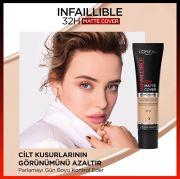 L’Oréal Paris Infaillible 32H Matte Cover Yüksek Kapatıcı Fondöten 30 ml - 145 Rose Beige