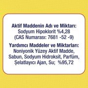 Domestos Yoğun Kıvamlı Çamaşır Suyu Limon Ferahlığı 1850 ml