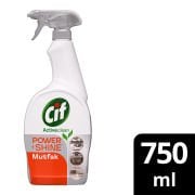 Cif Power & Shine Sprey Mutfak İçin Temizleyici ve Yağ Çözücü 750 ml