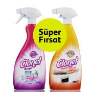 Clonet Mutfak & Banyo Sprey 2x750 ml
